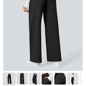 HALARA Black Wide Leg Pants